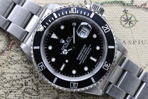 rolex certified pre-owned submariner date 1991|Rolex Submariner 16610 year.